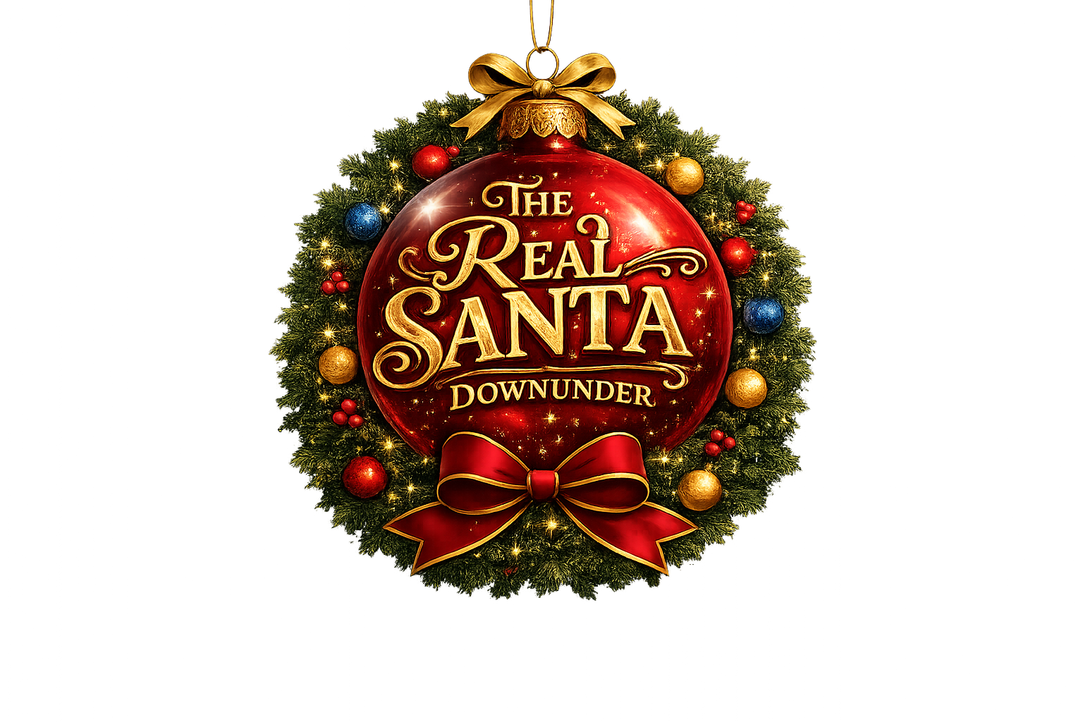 The Real Santa Downunder logo
